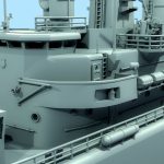 09 - HMS Argonaut - Detail view - Ship bridge