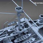 12 - HMS Victoria - Main mast