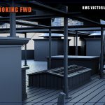 14 - HMS Victoria - Main deck - Looking FWD